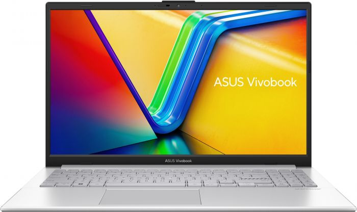 Ноутбук ASUS Vivobook GO E1504FA-BQ534 15.6" FHD IPS, AMD R5-7520U, 16GB, F512GB, UMA, NoOS, Сріблястий