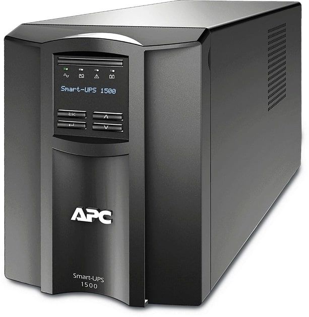 Джерело безперебійного живлення APC Smart-UPS 1500VA/1000W, LCD, USB, SmartConnect, 8xC13