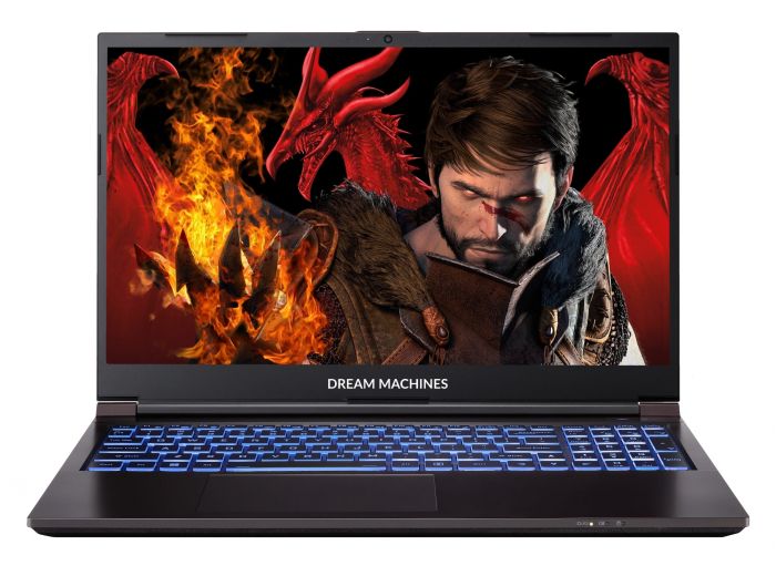 Ноутбук Dream Machines RG2050-15 15.6FHD IPS, Intel i5-13420H, 16GB, F1TB, NVD2050-4, DOS, чорний