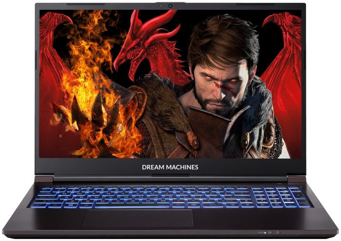 Ноутбук Dream Machines RG2050-15 15.6FHD IPS, Intel i5-13420H, 32GB, F1TB, NVD2050-4, DOS, чорний