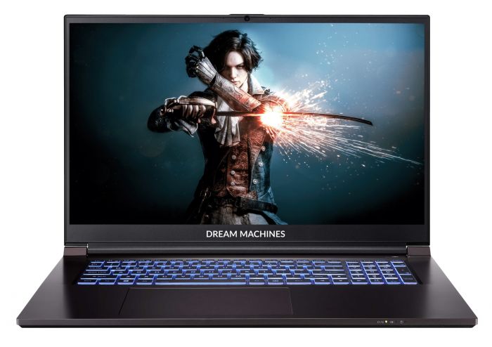 Ноутбук Dream Machines RG2050-17 17.3FHD IPS, Intel i7-13620H, 16GB, F1TB, NVD2050-4, DOS, чорний