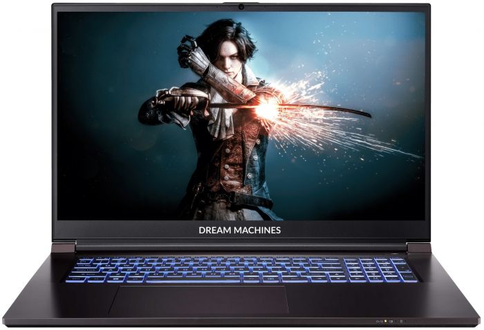 Ноутбук Dream Machines RG2050-17 17.3FHD IPS, Intel i7-13620H, 16GB, F1TB, NVD2050-4, DOS, чорний