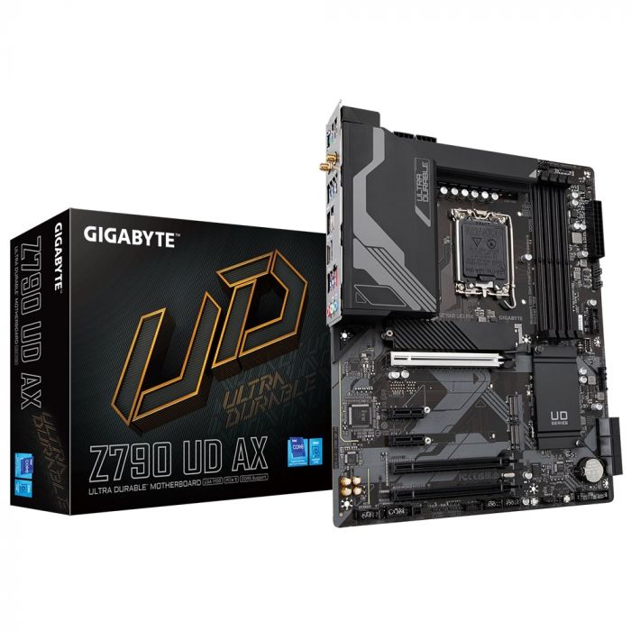 Материнська плата GIGABYTE Z790 UD AX s1700 Z790 4xDDR5 M.2 HDMI DP ATX