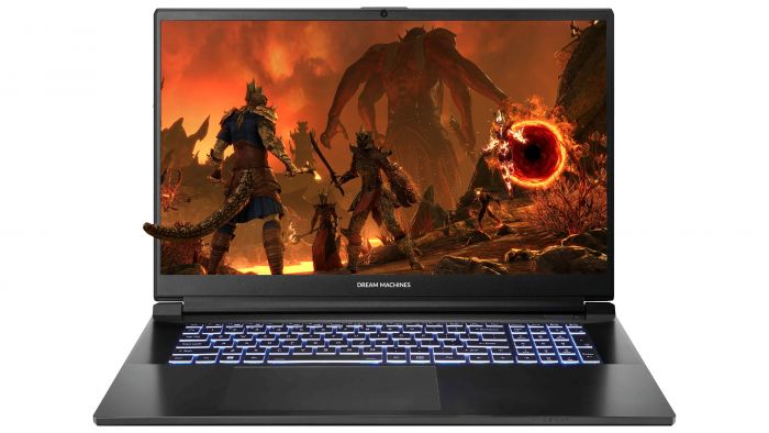 Ноутбук Dream Machines RG4060-17 17.3FHD IPS, Intel i7-13620H, 32GB, F1TB, NVD4060-8, DOS, чорний