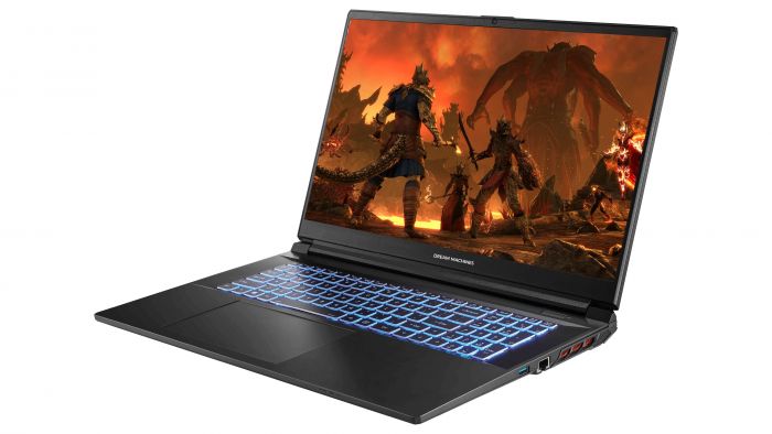 Ноутбук Dream Machines RG4060-17 17.3FHD IPS, Intel i7-13620H, 32GB, F1TB, NVD4060-8, DOS, чорний