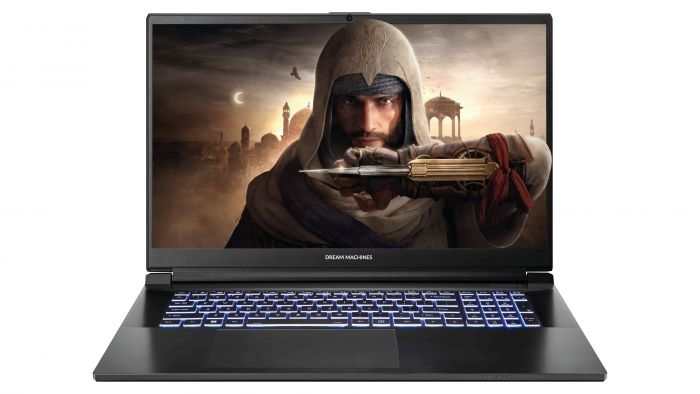 Ноутбук Dream Machines RG4070-17 17.3FHD IPS, Intel i7-13620H, 16GB, F1TB, NVD4070-8, DOS, чорний