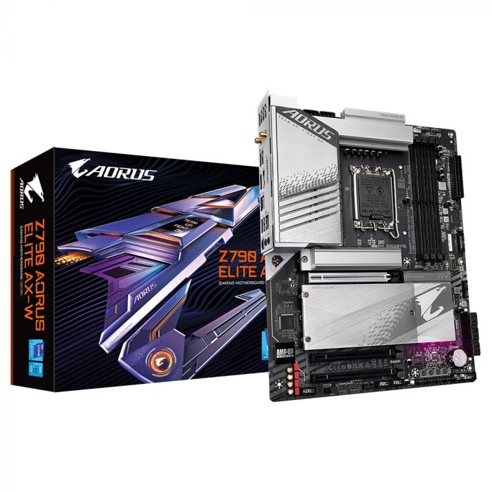 Материнська плата GIGABYTE Z790 AORUS ELITE AX-W s1700 Z790 4xDDR5 M.2 HDMI DP ATX