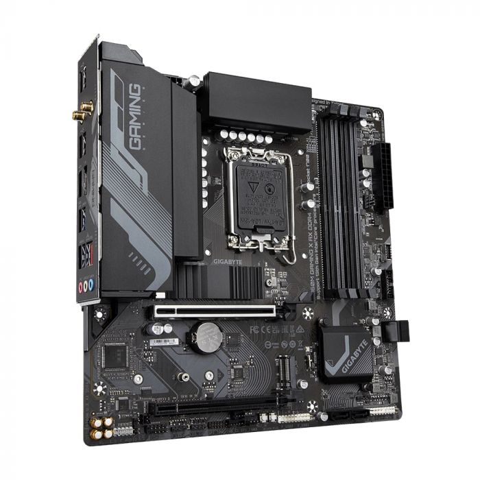 Материнська плата GIGABYTE B760M GAMING X AX s1700 B760M 4xDDR5 M.2 HDMI DP mATX