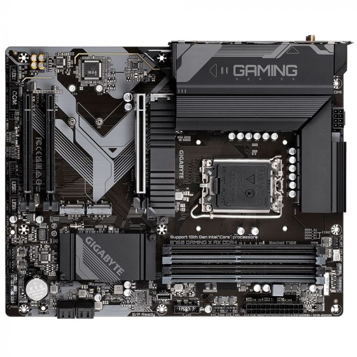 Материнська плата GIGABYTE B760 GAMING X AX DDR4 s1700 B760 4xDDR4 M.2 HDMI DP ATX