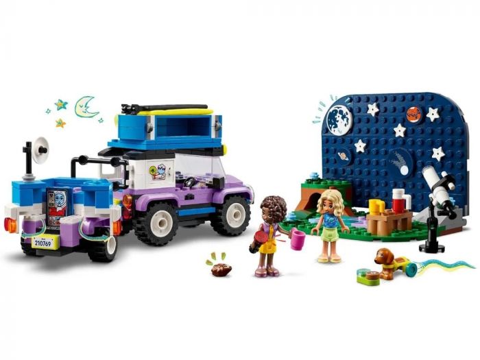 Конструктор LEGO Friends Кемпінговий автомобіль для спостереження за зірками