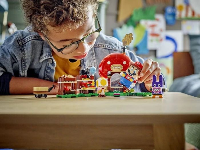 Конструктор LEGO Super Mario Nabbit у крамниці Toad. Додатковий набір