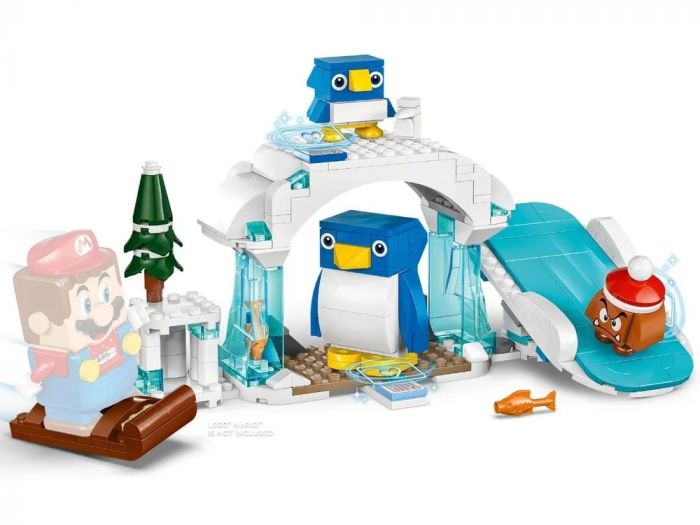 Конструктор LEGO Super Mario Снігова пригода родини penguin. Додатковий набір