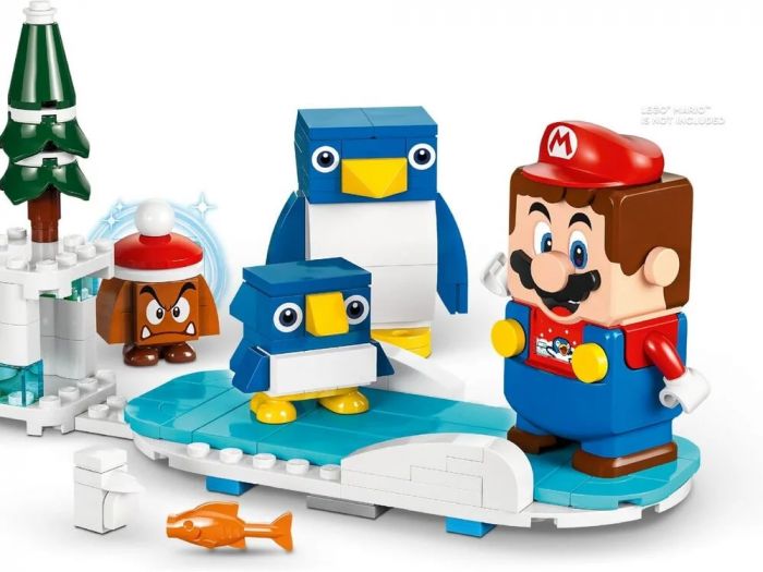 Конструктор LEGO Super Mario Снігова пригода родини penguin. Додатковий набір