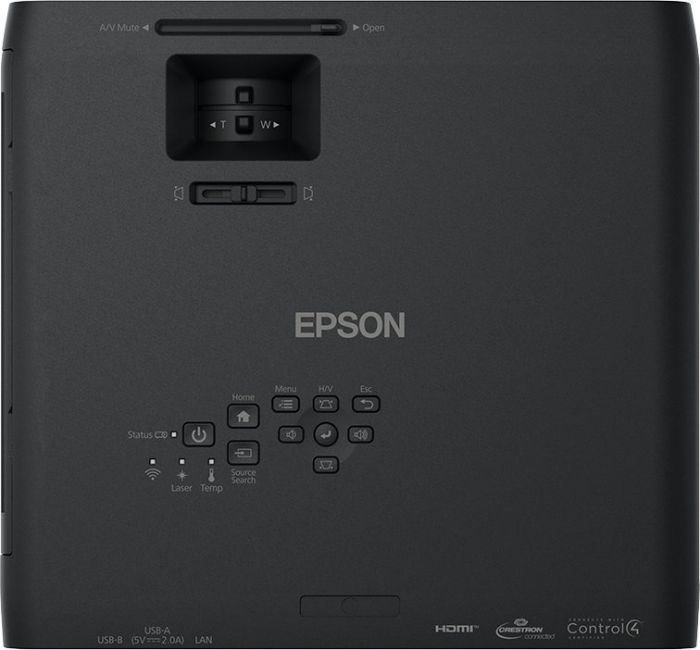Проєктор Epson EB-L265F FHD, 4600 lm, LASER, 1.32-2.12, WiFi