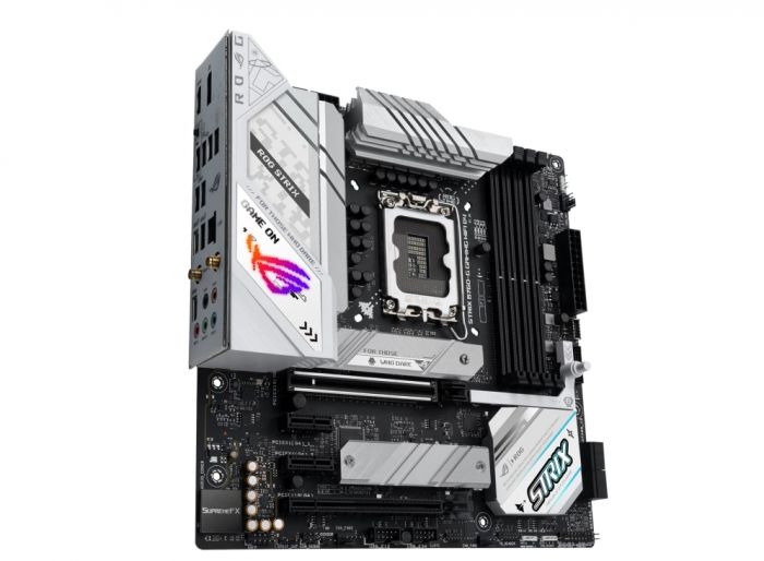 Материнcька плата ASUS ROG STRIX B760-G GAMING WIFI s1700 B760 4xDDR5 M.2 HDMI DP Wi-Fi BT mATX