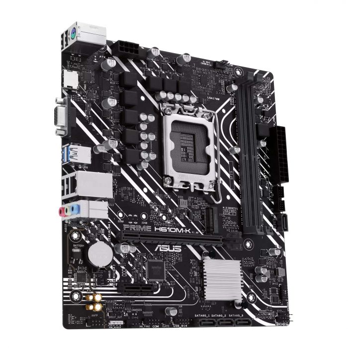 Материнcька плата ASUS PRIME H610M-K s1700 H610 2xDDR5 M.2 HDMI D-Sub mATX