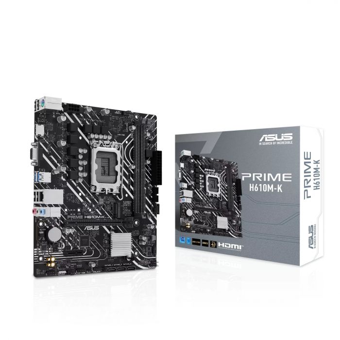 Материнcька плата ASUS PRIME H610M-K s1700 H610 2xDDR5 M.2 HDMI D-Sub mATX