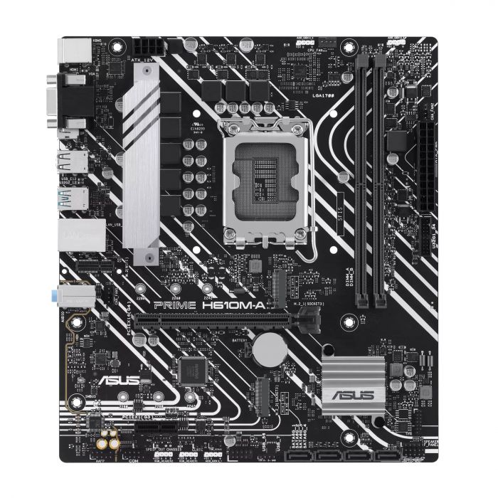 Материнcька плата ASUS PRIME H610M-A-CSM s1700 H610 2xDDR5 M.2 HDMI D-Sub DP mATX