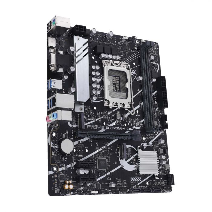 Материнcька плата ASUS PRIME B760M-K D4 s1700 B760 2xDDR4 M.2 HDMI D-Sub mATX