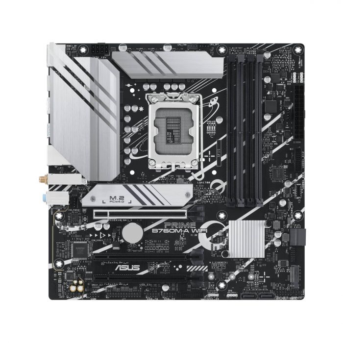 Материнcька плата ASUS PRIME B760M-A WIFI s1700 B760 4xDDR5 M.2 HDMI DP Wi-Fi BT mATX