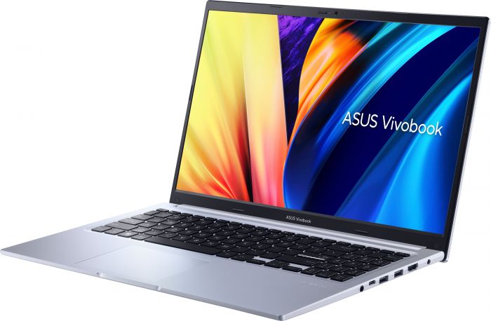 Ноутбук ASUS Vivobook 15 X1502ZA-BQ1209 15.6" FHD IPS, Intel i3-1215U, 8GB, F512GB, UMA, NoOS, Сріблястий