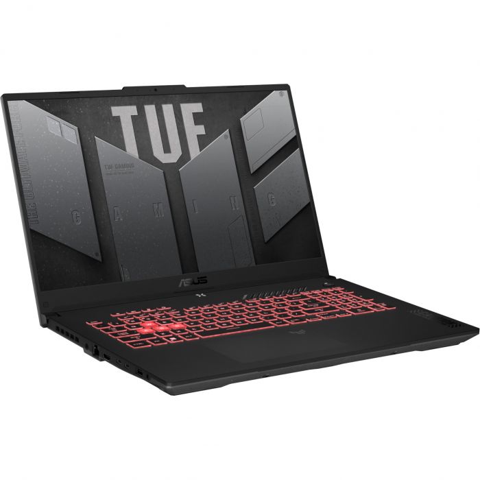 Ноутбук ASUS TUF Gaming A17 FA707XI-LL036 17.3" WQHD IPS, AMD R9-7940HS, 16GB, F1TB, NVD4070-8, NoOS, Сірий