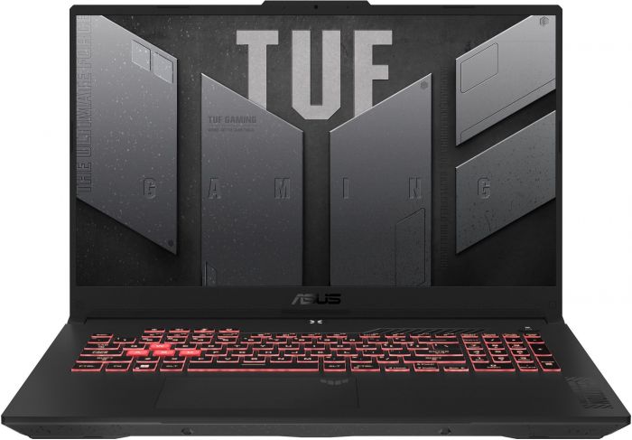 Ноутбук ASUS TUF Gaming A17 FA707XI-LL036 17.3" WQHD IPS, AMD R9-7940HS, 16GB, F1TB, NVD4070-8, NoOS, Сірий