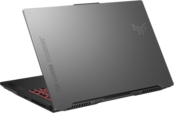 Ноутбук ASUS TUF Gaming A17 FA707XI-LL036 17.3" WQHD IPS, AMD R9-7940HS, 16GB, F1TB, NVD4070-8, NoOS, Сірий