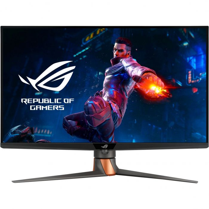 Монітор Asus 32" ROG Swift PG32UQXR 2xHDMI, 2xDP, 2xUSB, IPS, 3840x2160, 160Hz, 1ms, sRGB 160%, FreeSync, HAS, HDR1000