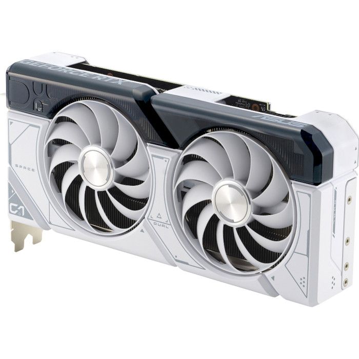 Відеокарта ASUS GeForce RTX 4070 SUPER 12GB GDDR6X OC білий DUAL-RTX4070S-O12G-WHITE