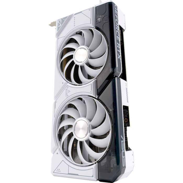 Відеокарта ASUS GeForce RTX 4070 SUPER 12GB GDDR6X OC білий DUAL-RTX4070S-O12G-WHITE