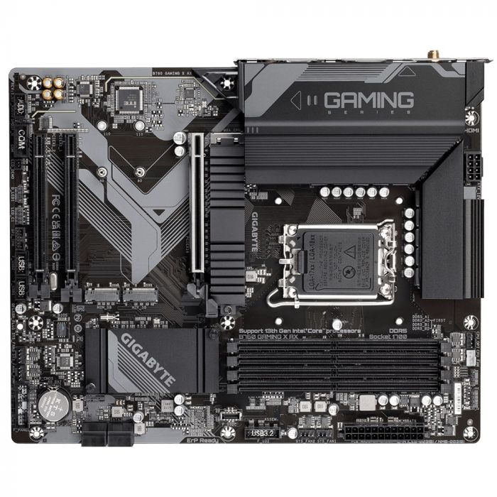 Материнська плата GIGABYTE B760 GAMING X AX s1700 B760 4xDDR5 M.2 HDMI DP ATX