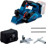 Рубанок акумуляторний Bosch GHO 185-LI, 18В, 82мм, стругання до 2.6мм, паз до 9мм, без АКБ та ЗП Рубанок акумуляторний Bosch GHO 185-LI, 18В, 82мм, стругання до 2.6мм, паз до 9мм, без АКБ та ЗП