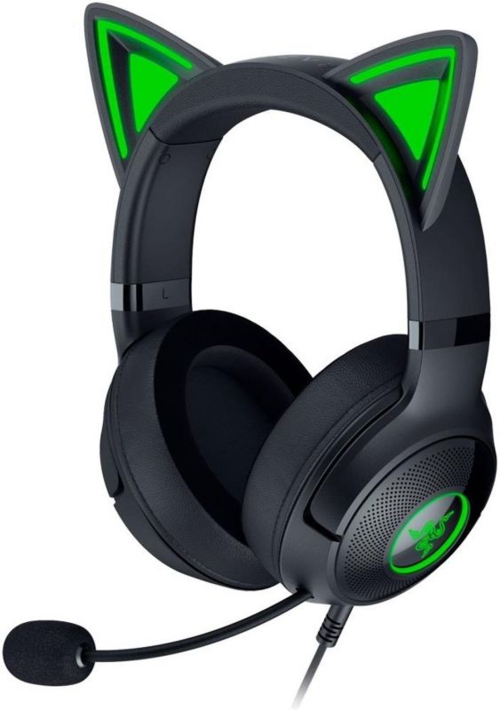 Гарнітура Razer Kraken Kitty V2, RGB, USB, чорний