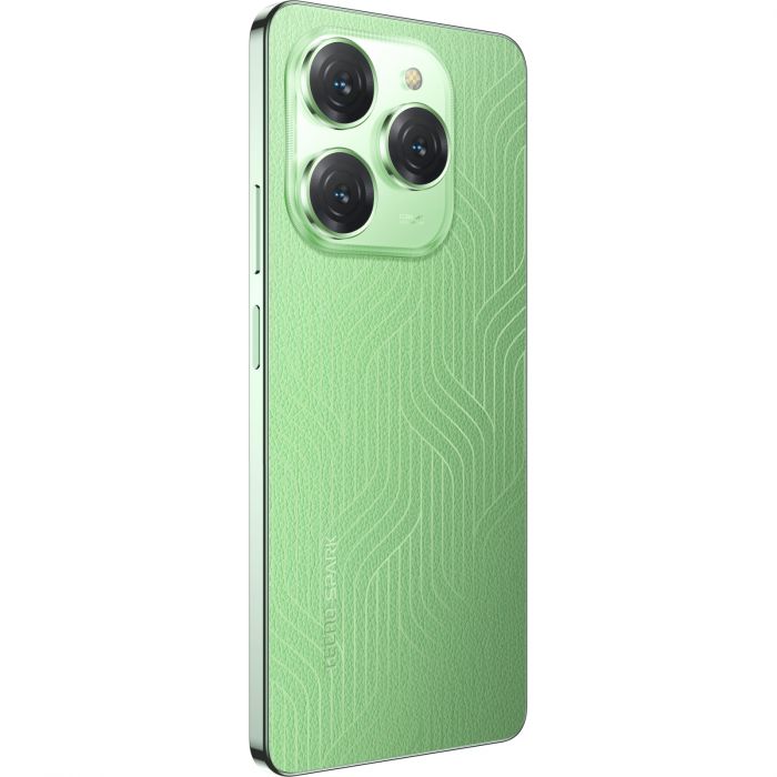 Смартфон TECNO Spark 20 PRO (KJ6) 6.78" 8/256ГБ, 2SIM, 5000мА•год, Magic Skin Green