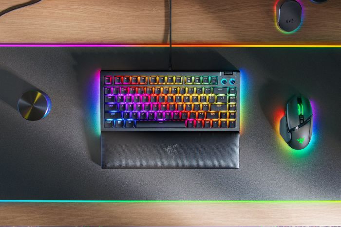 Клавіатура Razer BlackWidow V4 75% RGB 83key Mechanical Tactile Switch GEN-3, USB-A, EN, чорний