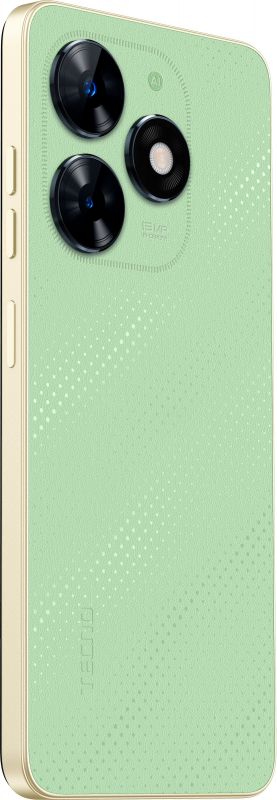 Смартфон TECNO Spark Go 2024 (BG6) 6.56" 4/64ГБ, 2SIM, 5000мА•год, Magic Skin Green