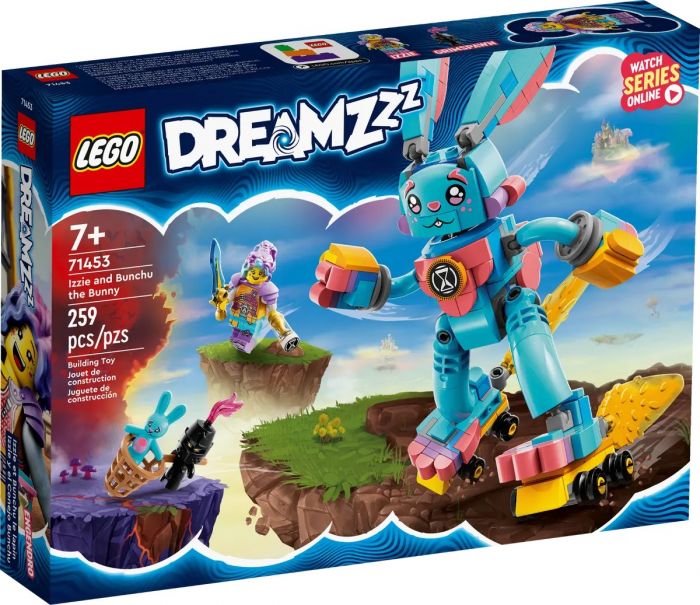 Конструктор LEGO DREAMZzz™ Іззі й кроленя Бунчу