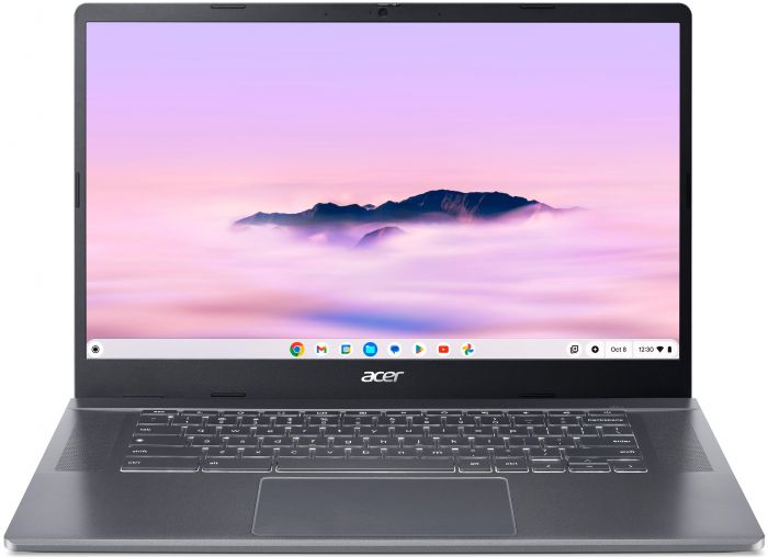 Ноутбук Acer Chromebook Plus CB515-2HT 15" FHD IPS Touch, Intel i5-1235U, 16GB, F512GB, UMA, ChromeOS, сірий