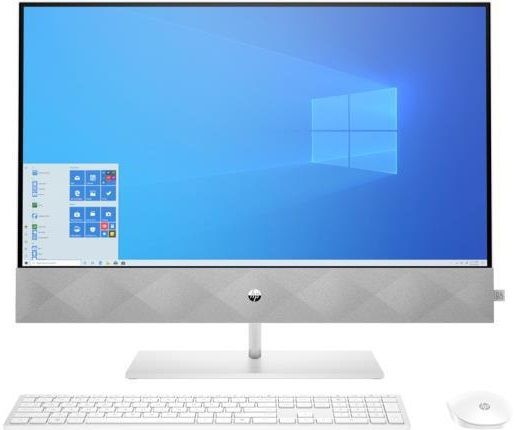 Комп'ютер персональний моноблок HP Pavilion 27" FHD IPS Touch, Intel i5-13400T, 16GB, F1TB, NVD3050-4, WiFi, кл+м, DOS, білий