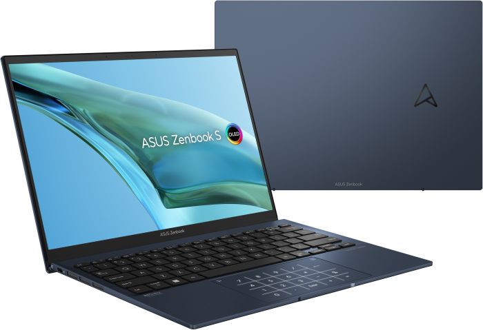 Ноутбук ASUS Zenbook S 13 UM5302LA-LV152 13.3" 2.8K OLED, AMD R7-7840U, 16GB, F1TB, UMA, noOS, Блакитний