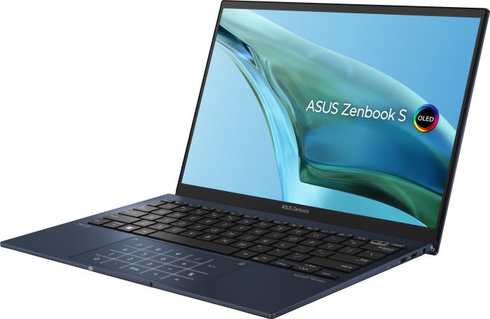 Ноутбук ASUS Zenbook S 13 UM5302LA-LV152 13.3" 2.8K OLED, AMD R7-7840U, 16GB, F1TB, UMA, noOS, Блакитний