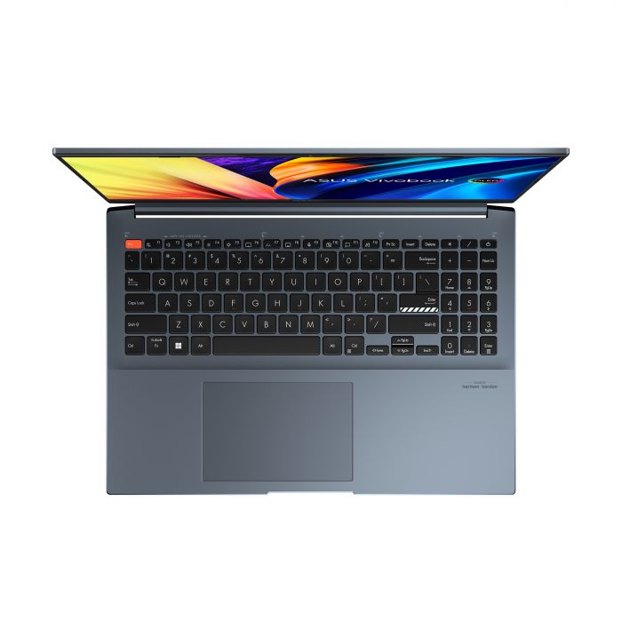 Ноутбук ASUS Vivobook Pro 16 K6602VV-MX079 16" 3.2K OLED, Intel i9-13900H, 16GB, F1TB, NVD4060-8, noOS, Блакитний