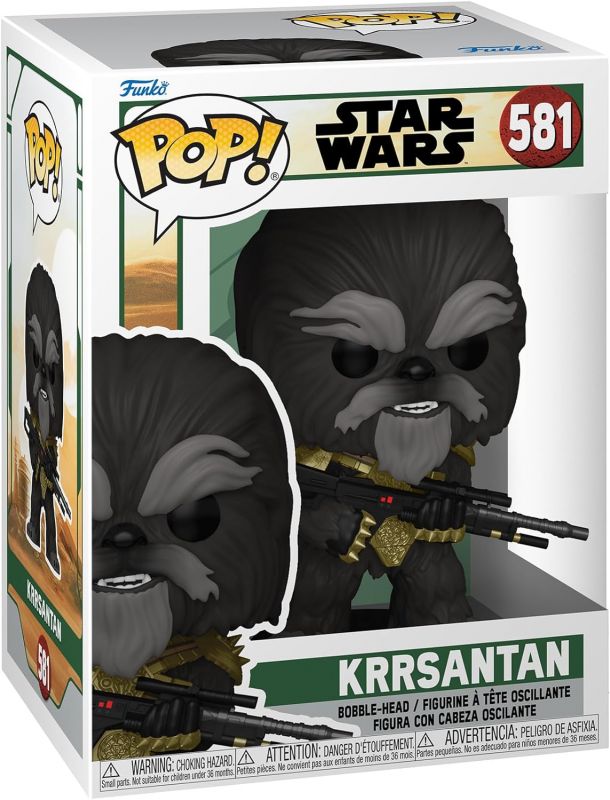 Фігурка Funko POP Star Wars: BoBF- Krrsantan w/BG