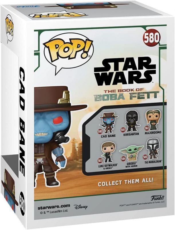 Фігурка Funko POP Star Wars: BoBF- Cad Bane