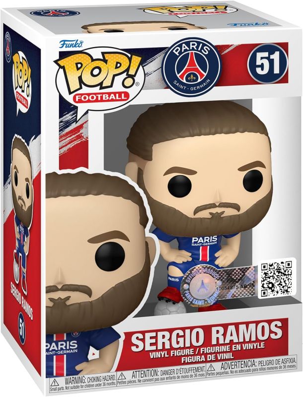 Фігурка Funko POP Football: PSG - Sergio Ramos