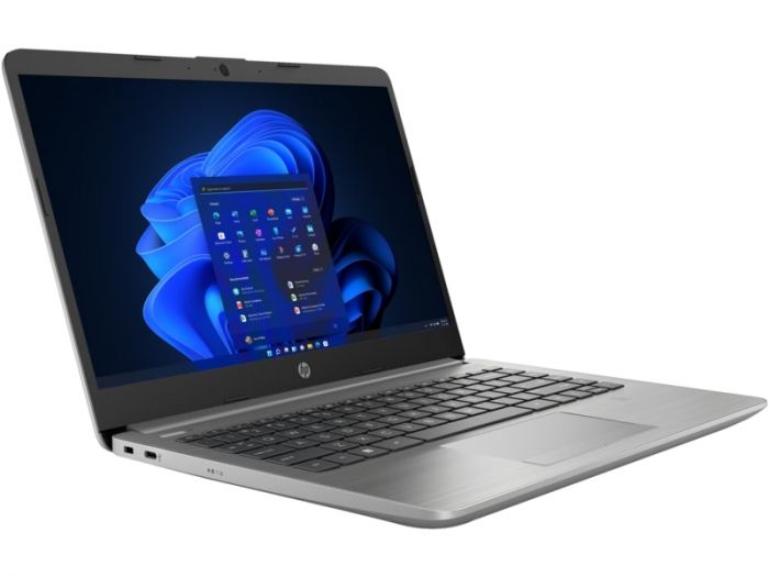 Ноутбук HP 240-G9 14" FHD IPS AG, Intel i7-1255U, 16GB, F512GB, UMA, DOS, сріблястий