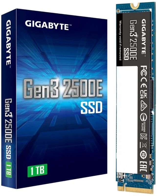 Накопичувач SSD GIGABYTE M.2 1TB PCIe 3.0 2500E