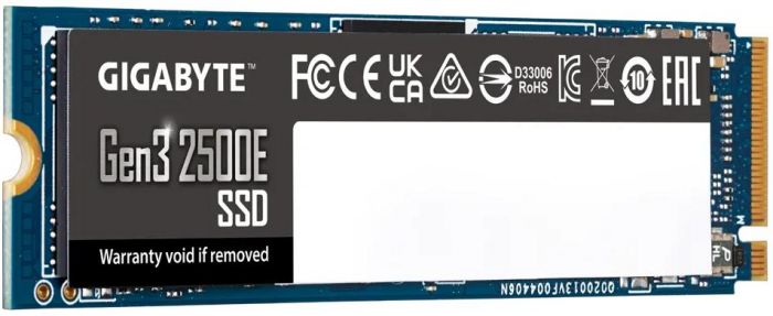 Накопичувач SSD GIGABYTE M.2  500GB PCIe 3.0 2500E