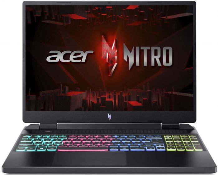 Ноутбук Acer Nitro 16 AN16-41 16" WQXGA IPS, AMD R7-7735HS, 32GB, F1TB, NVD4060-8, Lin, чорний